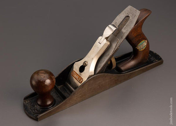 Extra Fine STANLEY No. 5 1/4C Junior Jack Plane with Decal Handle SWEETHEART - 98365