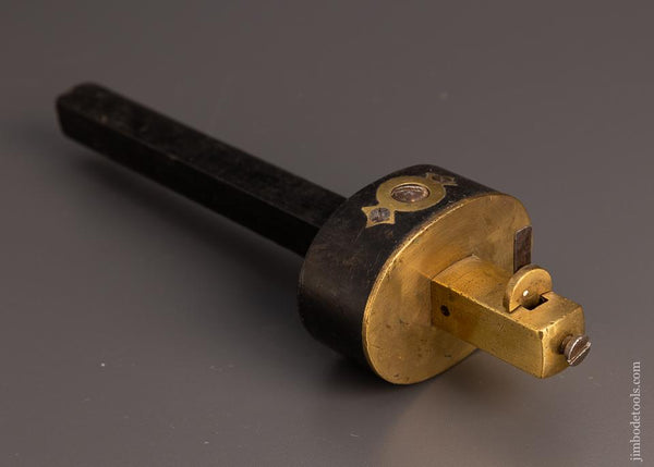 Fine Solid Ebony Slitting Gauge T. WHITE PLYMOUTH - 98374