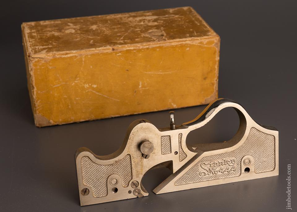 STANLEY No. 444 Dovetail Plane Near Mint in Box - 98383