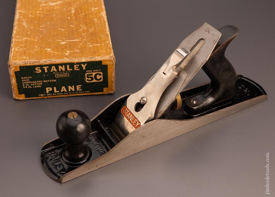 STANLEY No. 5C Jack Plane Near Mint in Original Box - 98387