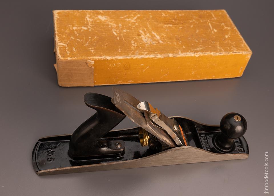 STANLEY No. 5C Jack Plane Near Mint in Original Box - 98387