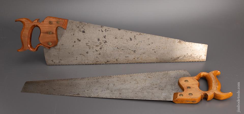 Like New Pair of Early Saws PATTERSON BROS. N.Y. - 98450