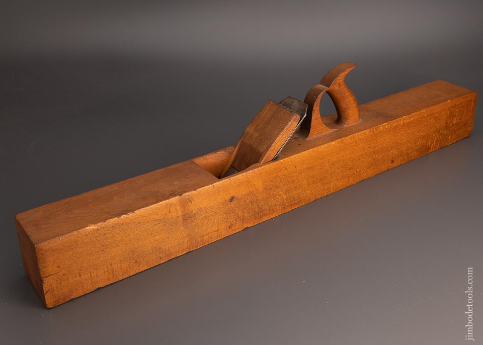 Massive 32 Inch Wooden Jointer Plane Crisp and Fine -  98452