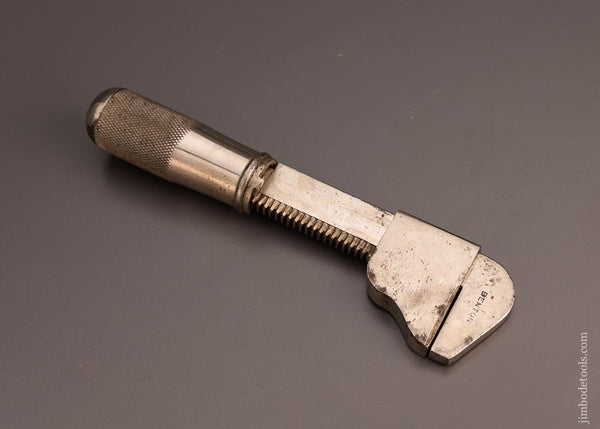 Rare and Fine Patented Quick Adjust Wrench BENTON 7 Inch - 98483