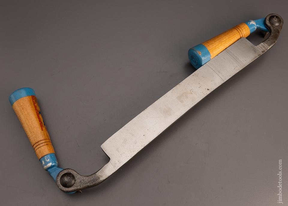 Mint Unused 10 Inch Draw Knife with Decal PALMER BROS. FORGE Meadville, PA - 98510