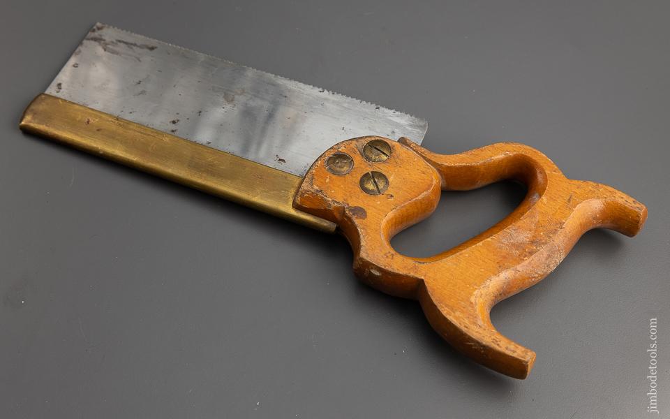 Very Fine TYZACK Brass Back Saw Just Sharpened - 98518