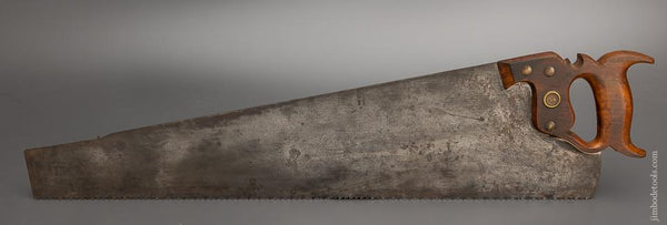 HARVEY PEACE 26 Inch Rip Hand Saw with 1883 Patent Guard London Spring - 98519