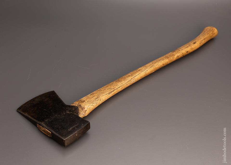 Fabulous Early Blacksmith Made Felling Axe by L. STOUDT BERKS CO. P.A. - 98541