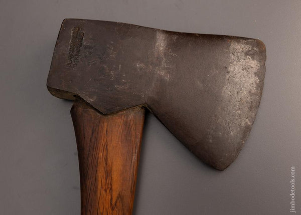 Excellent Blacksmith Made Felling Axe by H. BLANCHARD Rockaway, N.J. - 98542