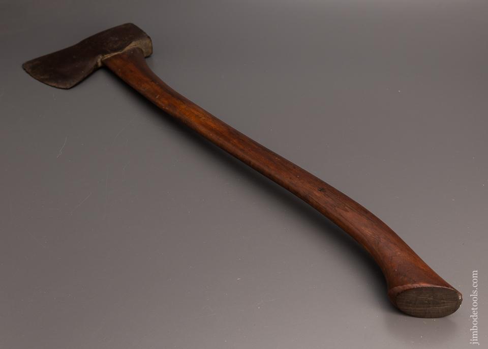 Excellent Blacksmith Made Felling Axe by H. BLANCHARD Rockaway, N.J. - 98542