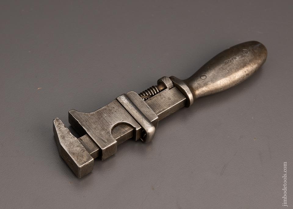 Rare ATHOL MACHINE CO. Push Button Quick Adjustable Wrench - 98548