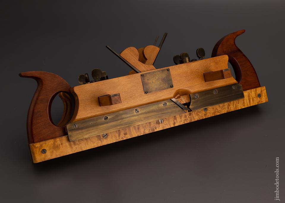Incredible BUNDY PATENT Match Plane by JIM LEAMY - 98553