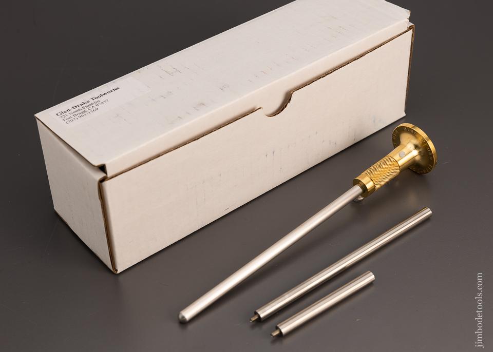 LIE NIELSEN Glen-Drake Tite-Mark Long Deluxe Mortise Gauge Set Mint in Box - 98573