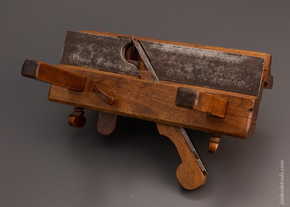 18th Century C.I. LINDENBERGER Yellow Birch Plow Plane Fine - EXCELSIOR 98575