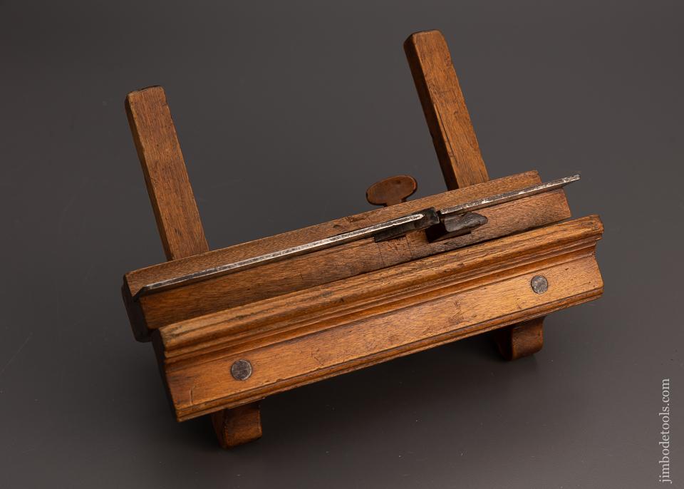 18th Century C.I. LINDENBERGER Yellow Birch Plow Plane Fine - EXCELSIOR 98575