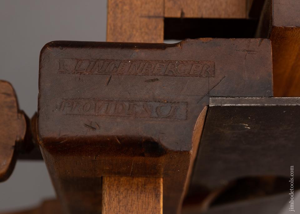 18th Century C.I. LINDENBERGER Yellow Birch Plow Plane Fine - EXCELSIOR 98575