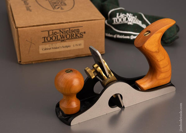 Discontinued LIE NIELSEN No. 85 Tilt Handle Scraper Plane Mint in Box - 98582
