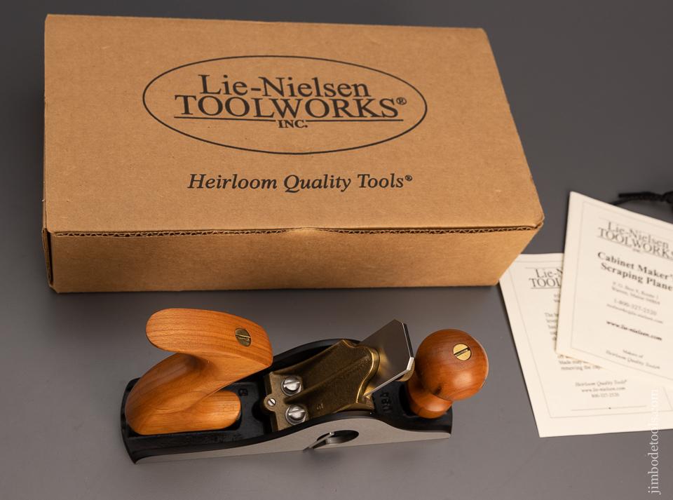 Discontinued LIE NIELSEN No. 85 Tilt Handle Scraper Plane Mint in Box - 98582