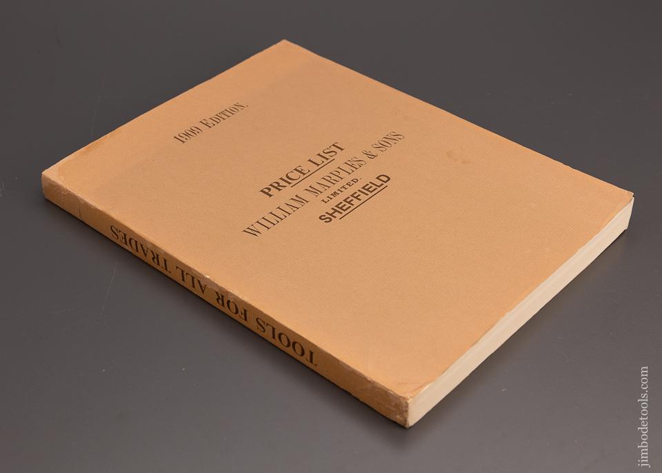 Reprinted Book: “Price List William Marples & Sons Limited Sheffield” - 98598
