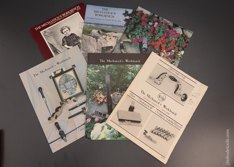 BOOKS: Lot of 6 “THE MECHANICK’S WORKBENCH” Catalogue Reprints- 98603