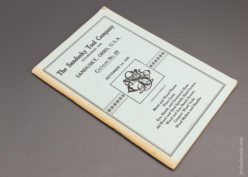 Reprint: SANDUSKY TOOL CO. Catalog No. 25 - 98605