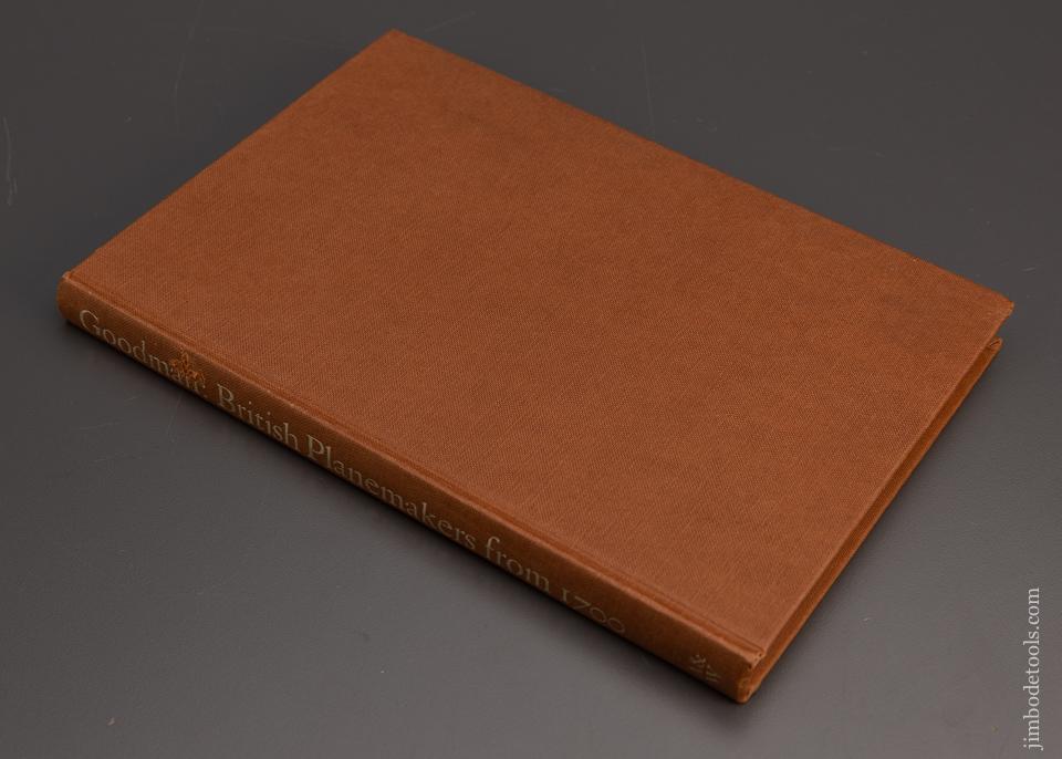 Book: “British Planemakers from 1700” by GOODMAN - 98609