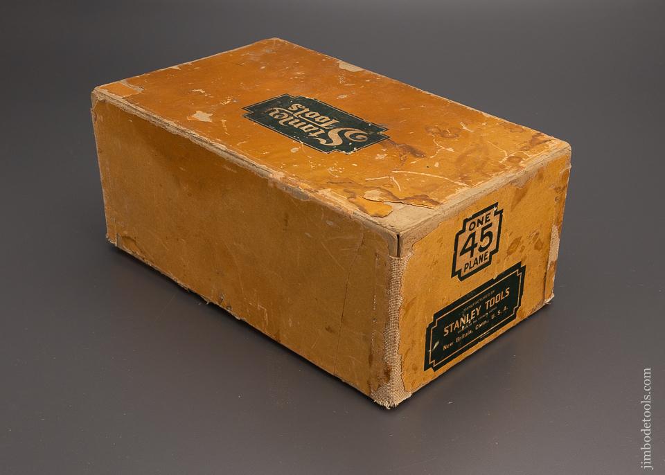 Extra Fine STANLEY No. 45 Combination Plane in Original Box 100% Complete - 98616