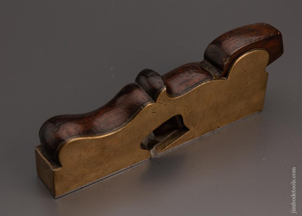Spectacular Rosewood and Gunmetal Shoulder Plane - 98632