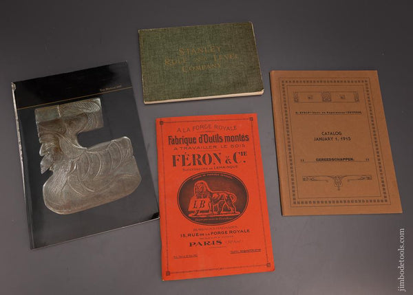 BOOKS: 4 Tool Related Reprints & Books - 98641