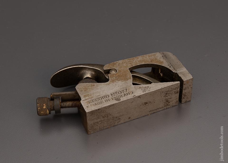 RECORD No. 077 Bull Nose Rabbet Plane - 98652