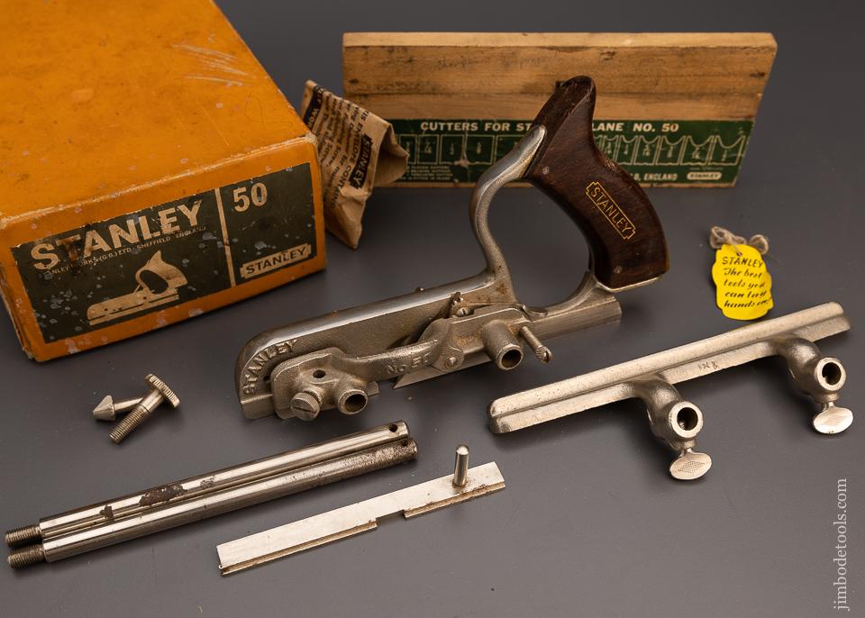 STANLEY No. 50 Light Combination Plane in Original Box - 98668