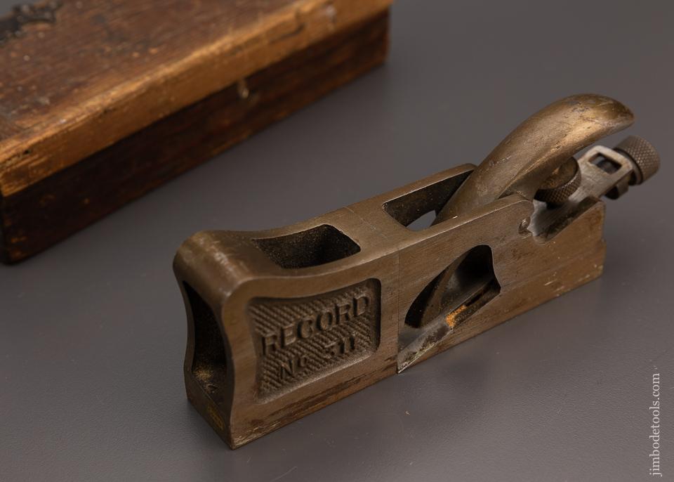 RECORD No. 311 Bull Nose Shoulder and Rabbet Plane in Custom Box - 98671