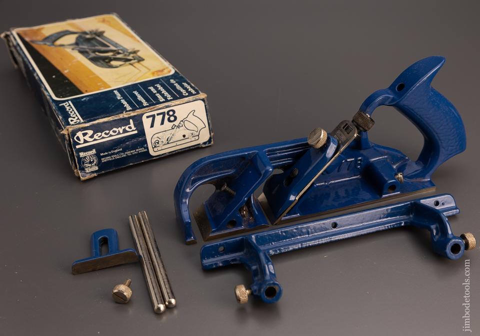 RECORD No. 778 Rebate Plane Mint in Box - 98680