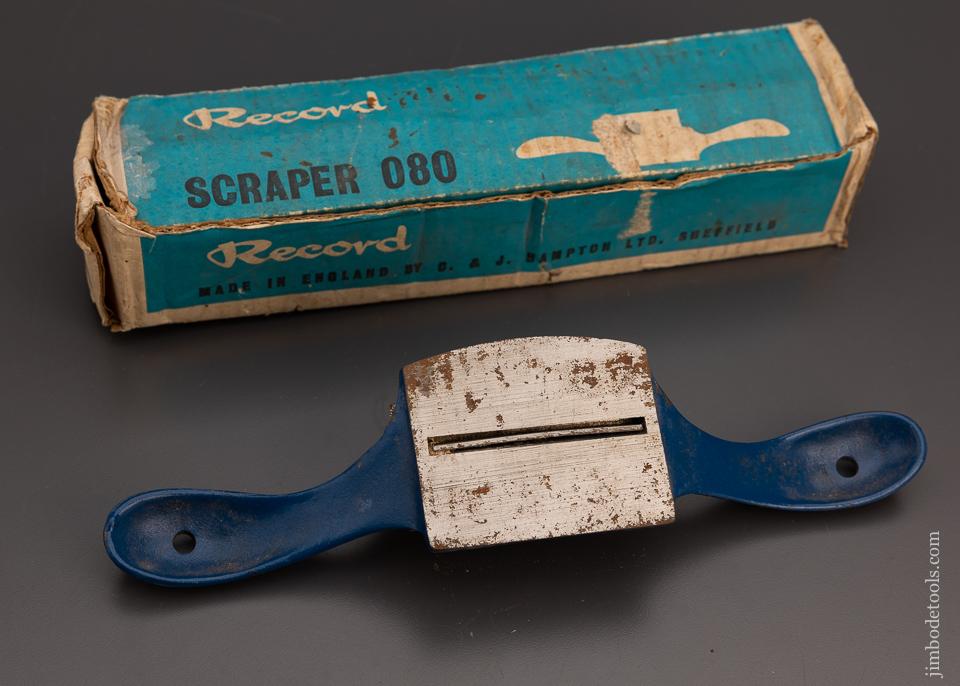 RECORD No. 080 Scraper Plane with Decal in Original Box - 98683