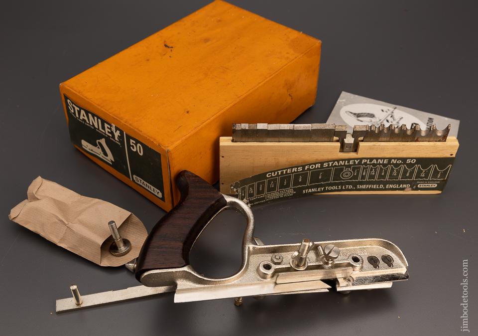 STANLEY No. 50 Light Combination Plane in Original Box - 98686