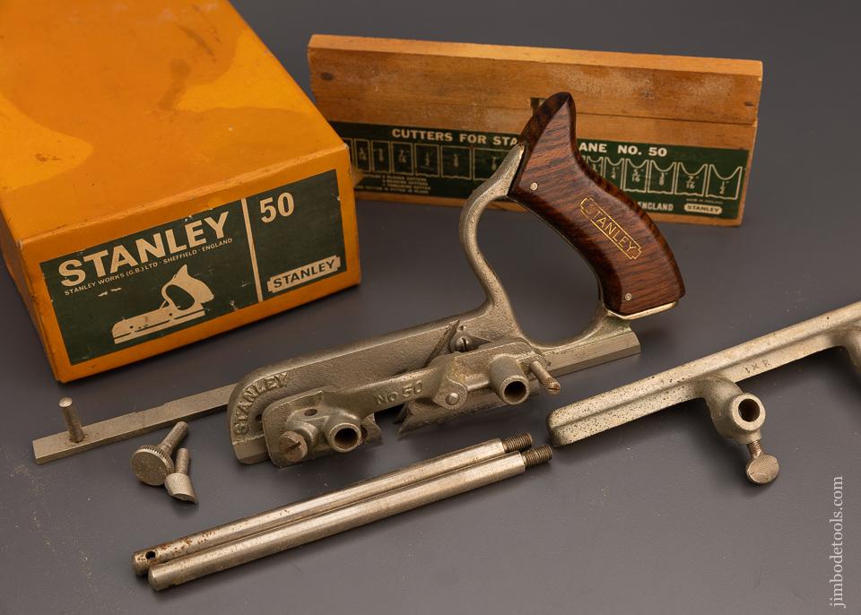 STANLEY No. 50 Light Combination Plane in Original Box - 98687
