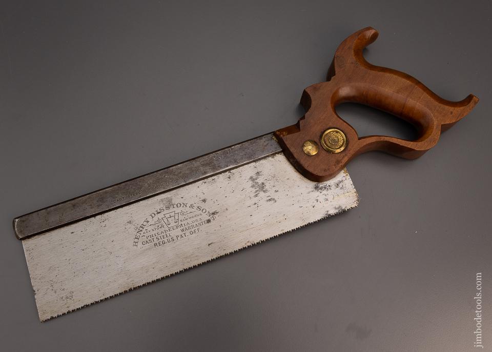 Near Mint DISSTON No. 4 Carcass Saw - 98693