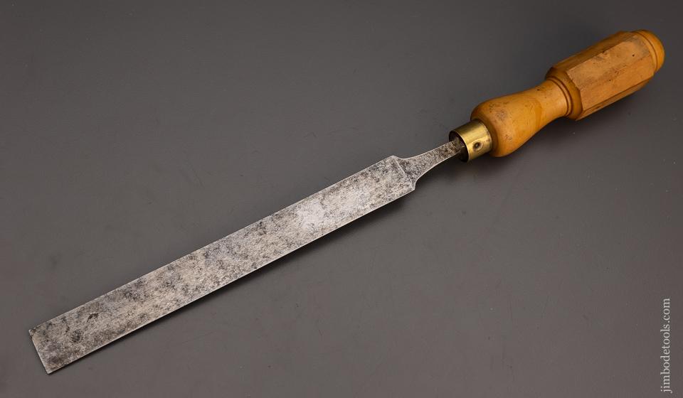 Long, Thin 7/8 Inch Boxwood Paring Chisel by BRADES CO. - 98706