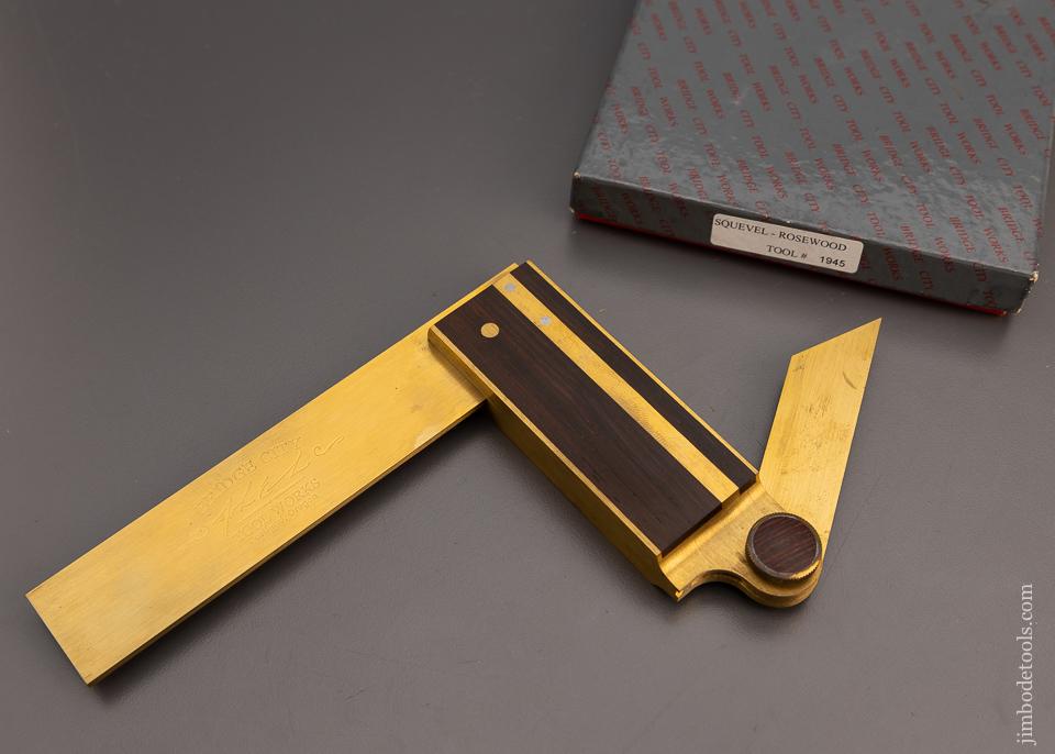 1993 BRIDGE CITY TOOL WORKS SQUEVEL in Rosewood Mint in Original Box - 98713