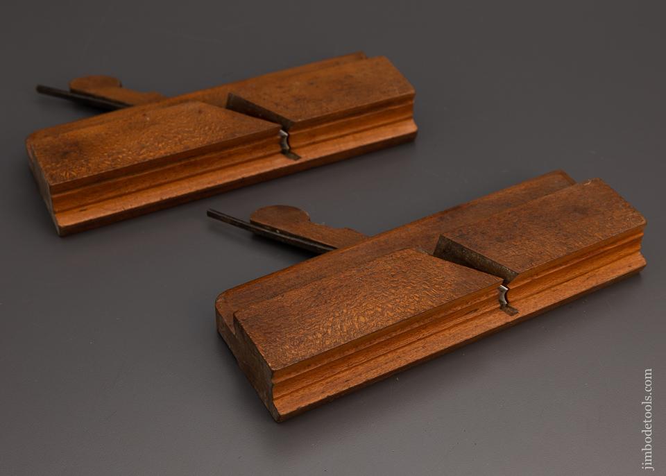 Fine Matched Pair of Sash Planes by H.A. HOBDAY TOOL MERCHANT CHATHAM - 98764