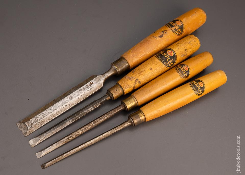 4 Boxwood MARPLES Chisels - 98775
