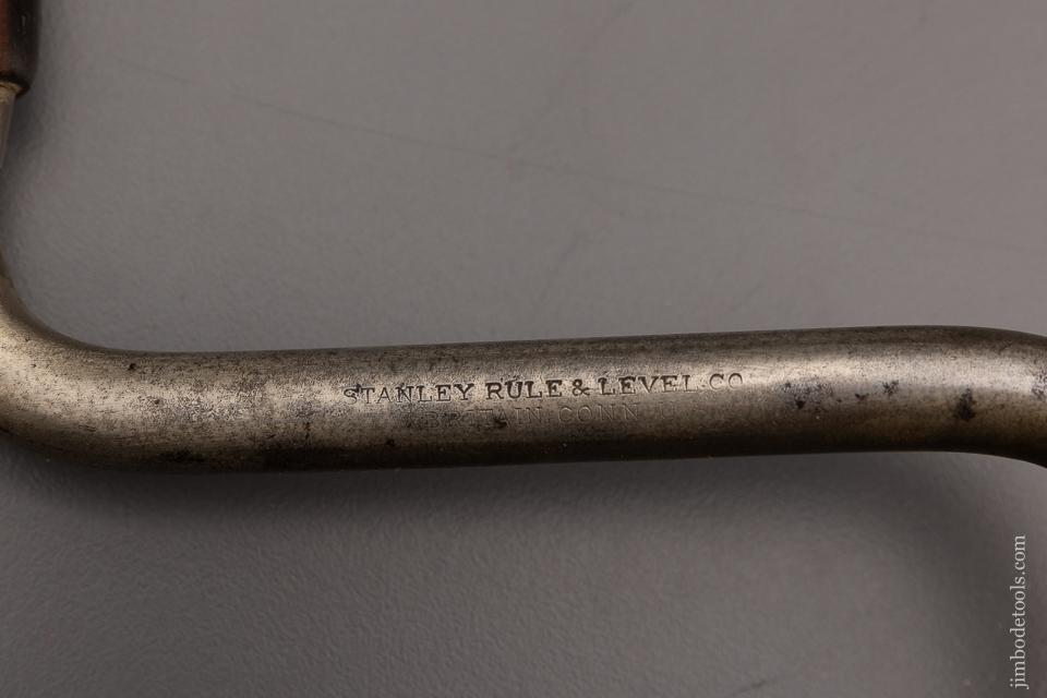 Uber Rare STANLEY No. 10 Drill Brace SIGNED STANLEY! Fray, Parson, Spofford Patents - 98778