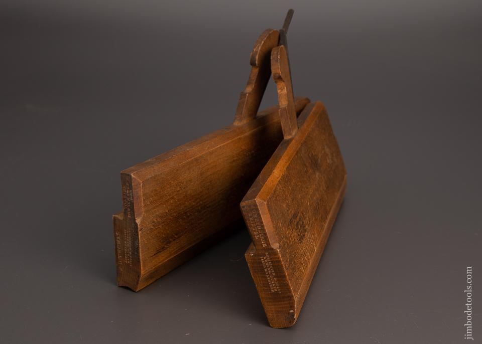 Fine Pair of No. 8 Hollow & Round Planes by W. GREENSLADE BRISTOL 1826-1941 - 98783