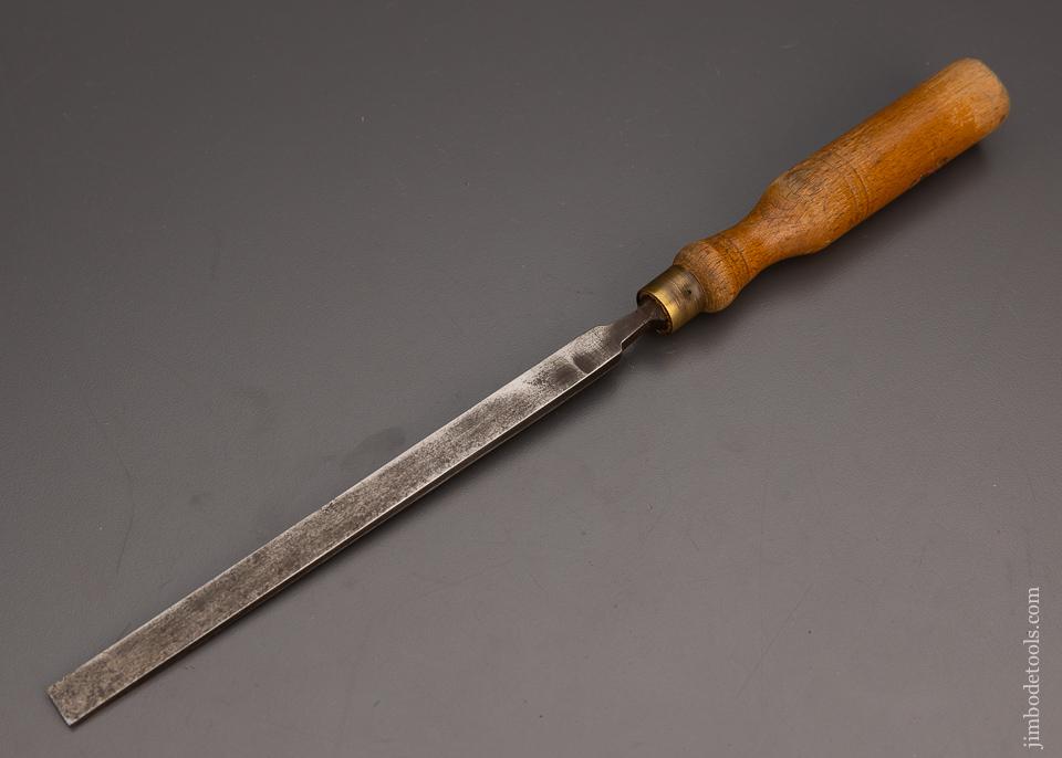 Long, Thin Square Edge Paring Chisel 1/2 Inch by HALE BROS. - 98787