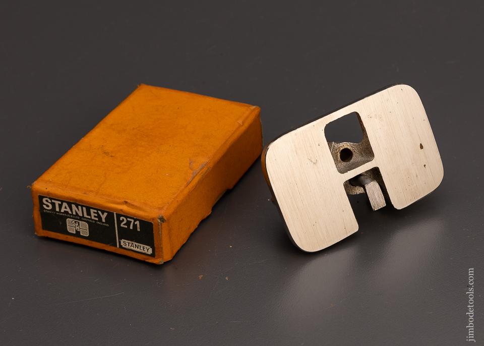 STANLEY No. 271 Miniature Router Plane Mint in Box - 98801