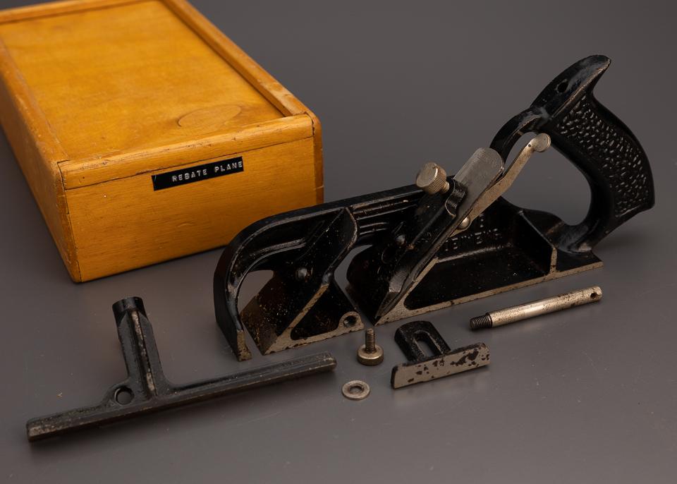 100% Complete STANLEY No. 78 Duplex, Rabbet, and Filletster Plane in Custom Box - 98814