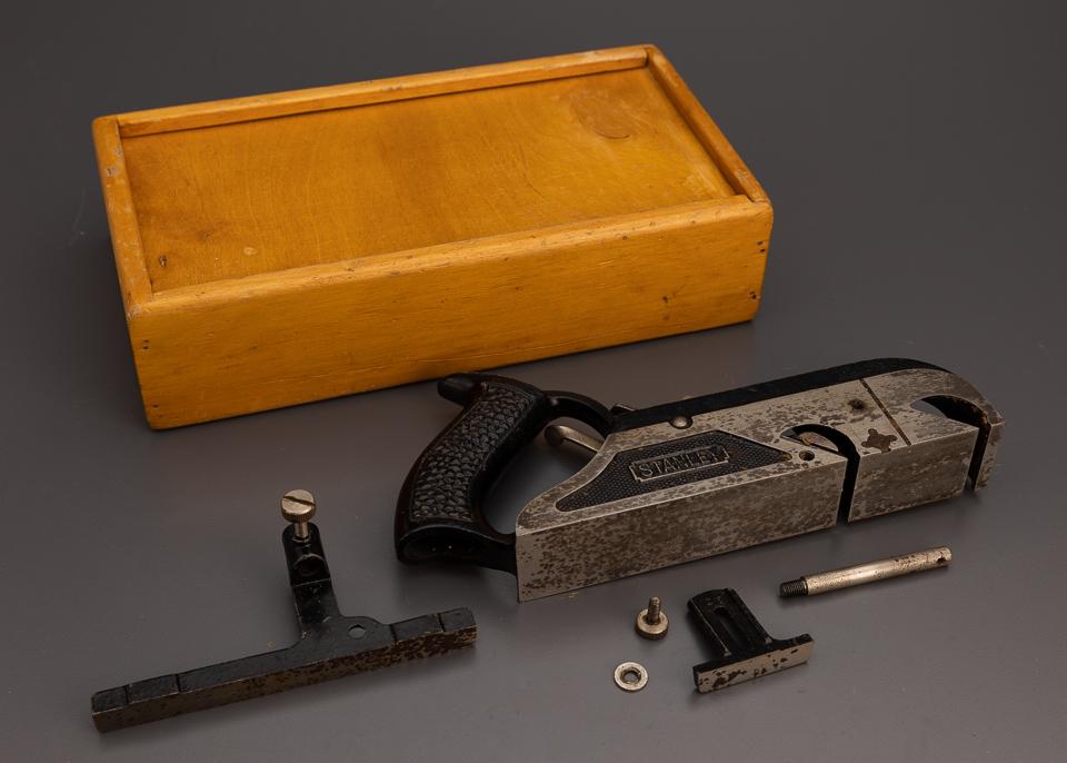 100% Complete STANLEY No. 78 Duplex, Rabbet, and Filletster Plane in Custom Box - 98814