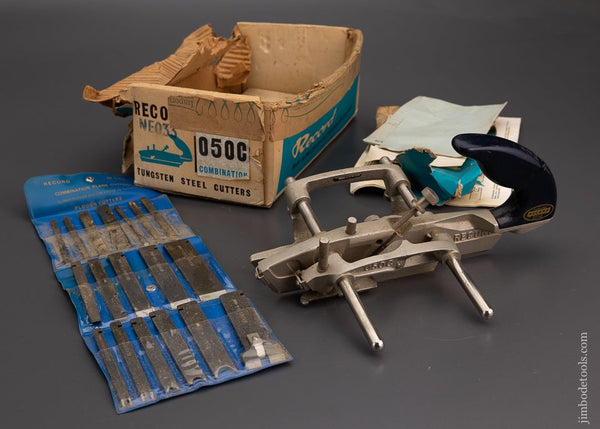 Good User RECORD No. 050C Plow Plane 100% Complete - 98845