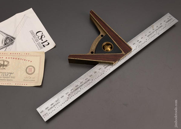 BRIDGE CITY TOOL WORKS CS-12 Combination Square 12 Inch - 98853