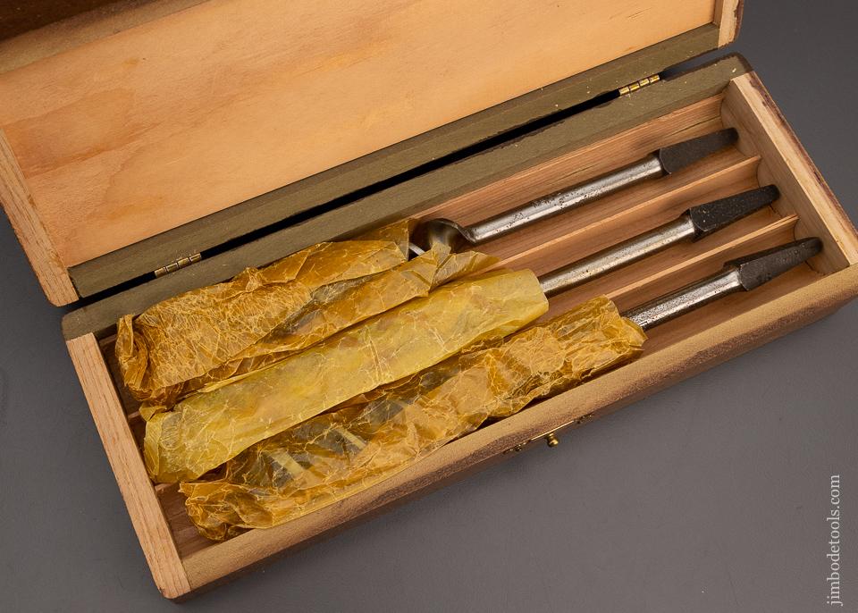 Complete Set of 13 RUSSELL JENNINGS Auger Bits MINT in Original Three Tiered Box In Original Shipping Box - 98859